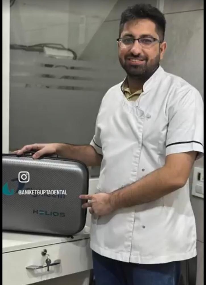 Dr. Aniket Gupta at Gupta Dental Clinic & Implant Centre